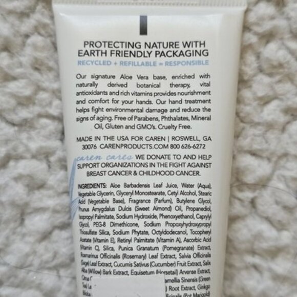 Fragrance Free Hand Treatment Lotion 2oz. New Caren USA Made - Picture 4 of 4